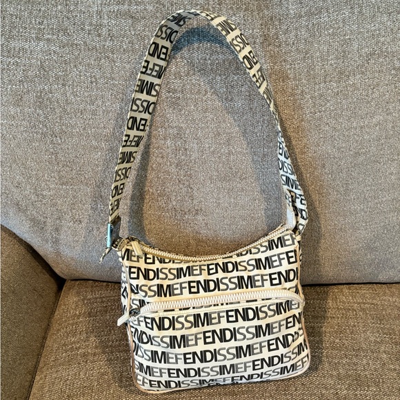 ✨FENDI FENDISSIME Accessori Made in Italy Vintage Shoulder Bag Authentic - Picture 9 of 16